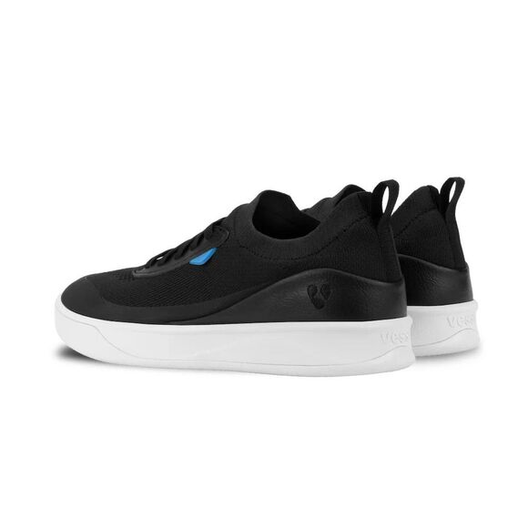 Vessi Men\'s Weekend Neo Sneakers - Black/White - Sz 9 BRAND NEW - NEXT DAY SHIP